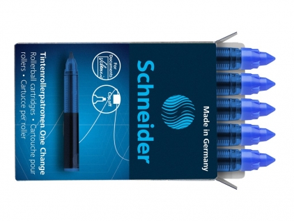 Alte produse Schneider Rezervă cerneală roller 0.6 mm Schneider 5 buc/set Albastru
