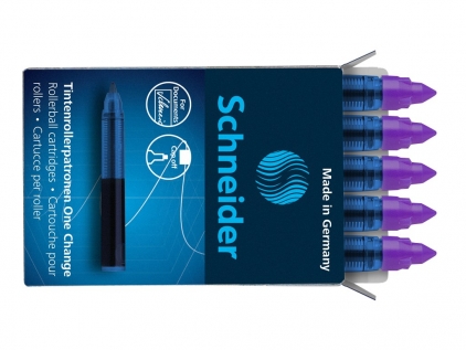 Alte produse Schneider Rezervă cerneală roller 0.6 mm Schneider 5 buc/set Violet