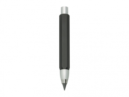 Creioane mecanice, mine creion mecanic Creion mecanic corp aluminiu 4B Compact Worther Negru