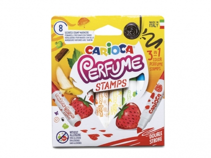 Creioane colorate si carioci Carioca parfumată Carioca Stamp 8 buc/set