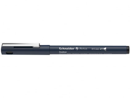  Liner 0.5 mm Pictus Schneider Negru
