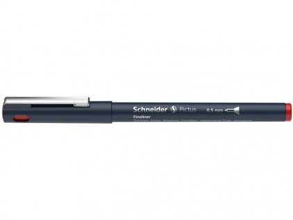  Liner 0.5 mm Pictus Schneider Rosu