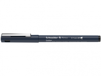  Liner 0.7 mm Pictus Schneider Negru