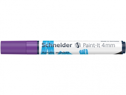  Marker cu vopsea acrilică Paint-It 320 4 mm Schneider Mov