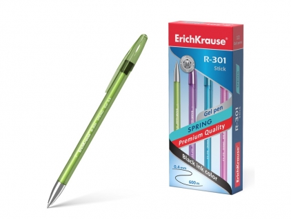  Pix cu gel 0.5 mm R-301 Spring Stick Erich Krause negru