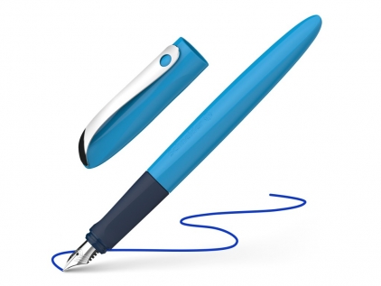  Stilou Schneider Wavy albastru