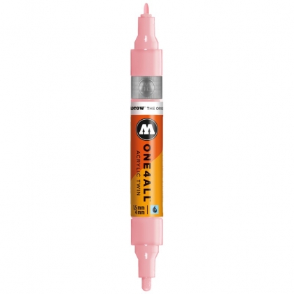 Markere cu vopsea, creta, speciale Marker acrilic One4All™ Acrylic Twin 1,5-4 mm skin pastel Molotow