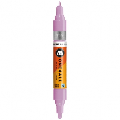 Markere cu vopsea, creta, speciale Marker acrilic One4All™ Acrylic Twin 1,5-4 mm lilac pastel Molotow