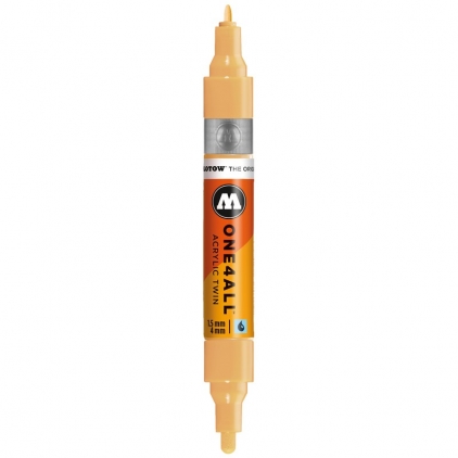 Markere cu vopsea, creta, speciale Marker acrilic One4All™ Acrylic Twin 1,5-4 mm sahara beige pastel Molotow