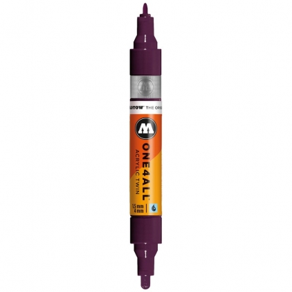 Markere cu vopsea, creta, speciale Marker acrilic One4All™ Acrylic Twin 1,5-4 mm purple violet Molotow