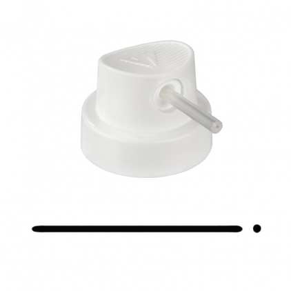 Spray, graffiti, street art Spray cap Pipe Skinny white/needle Molotow