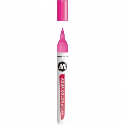 Markere cu vopsea, creta, speciale Brush pen Aqua Color Brush 008 pink