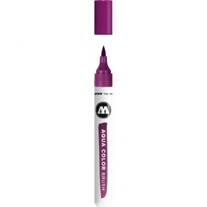 Markere cu vopsea, creta, speciale Brush pen Aqua Color Brush 010 purple