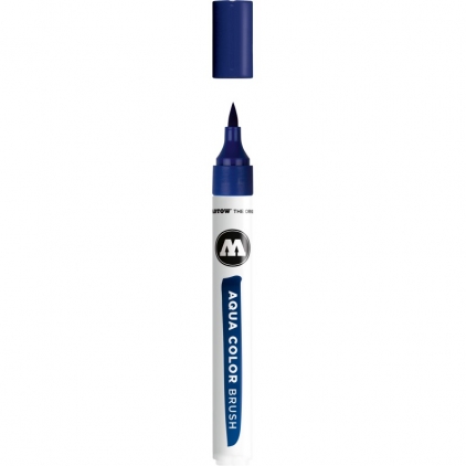Markere cu vopsea, creta, speciale Brush pen Aqua Color Brush 011 primary blue