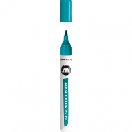 Markere cu vopsea, creta, speciale Brush pen Aqua Color Brush 013 turquoise