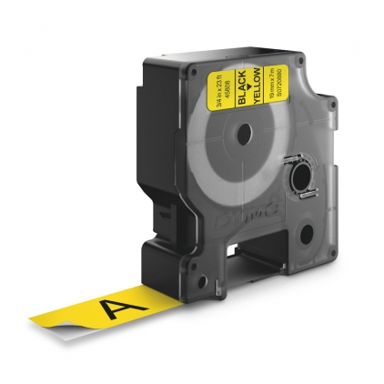 Dymo - benzi, etichete, aparate de etichetat Banda D1 19mm x 7m Dymo negru / galben