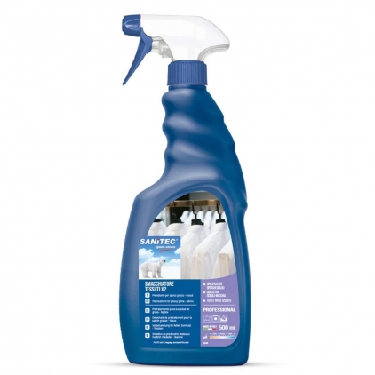 Curatare WC, solutii curatare speciale Solutie scos pete grasime Smacchiatore Sanitec pulverizator 500 ml