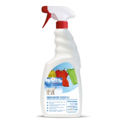 Curatare WC, solutii curatare speciale Solutie scos pete oxidabile Smacchiatore Sanitec pulverizator 500 ml