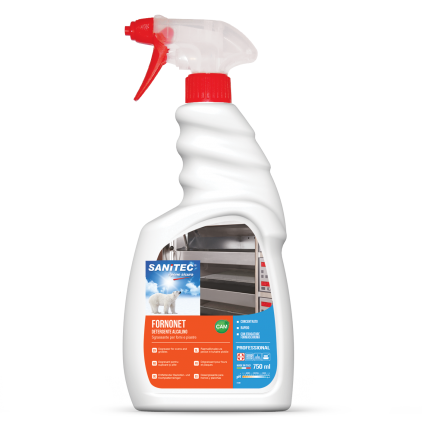 Solutii curatare baie si bucatarie Solutie curatat cuptor Fornonet Sanitec pulverizator 750 ml