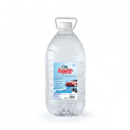 Curatare WC, solutii curatare speciale Apa dedurizata uz auto si casnic Expertto 5000 ml