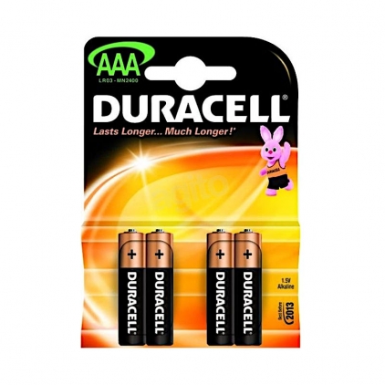 Baterii si acumulatori Baterie AAA alcalina blister 4 baterii Duracell Basic