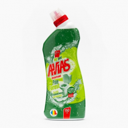 Detergenti, produse si solutii curatare Dezinfectant gel WC 750 ml Avias pin
