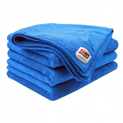 Articole menaj Laveta microfibra 40 x 40 cm 10 lavete/set Albastru