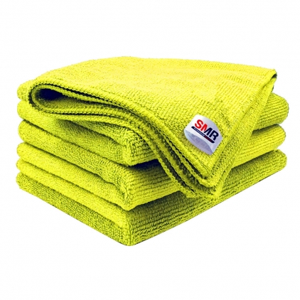 Articole menaj Laveta microfibra 40 x 40 cm 10 lavete/set Galben