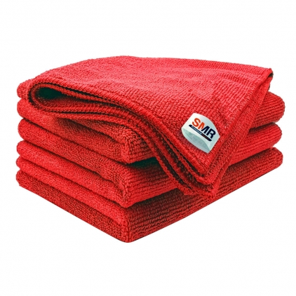  Laveta microfibra 40 x 40 cm 10 lavete/set Rosu