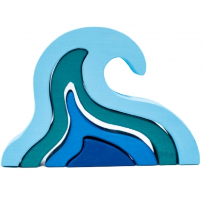 Jocuri logica, Montessori, STEM Set handmade Marc toys, Elementul apa, varsta 3 - 6 ani, Baiat, Fata