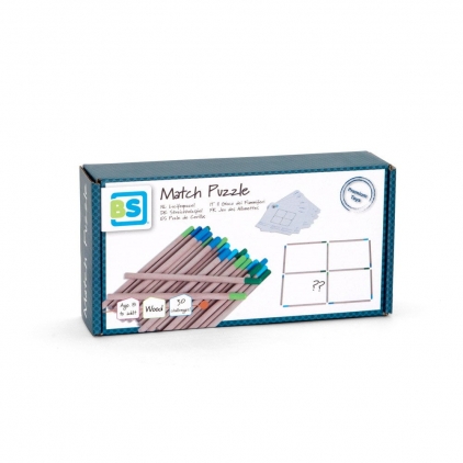 Jucarii nisip si gradina, sporturi si altele Joc de potrivire educativ cu chibrituri mari, 6+ ani