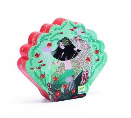 Jocuri puzzle Puzzle Paradisul Acvatic, 36 piese mari, in cutie premium, Djeco, varsta 6 - 9, 9+ ani, Baiat, Fata