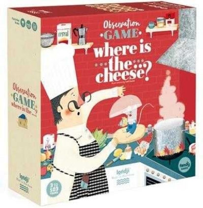 Jocuri strategie si indemanare Unde e cascavalul, joc de observatie, de familie Londji, who moved my cheese, varsta 3 - 6, 6 - 9 ani, Baiat, Fata