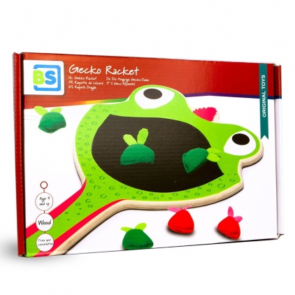 Jucarii nisip si gradina, sporturi si altele Gecko Racket, joc de indemanare, 4+ ani