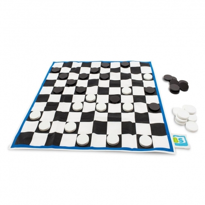 Jucarii nisip si gradina, sporturi si altele Joc de dame gigant, 6+ ani