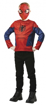  Costum de Halloween / carnaval Spider-Man - Bluza si masca