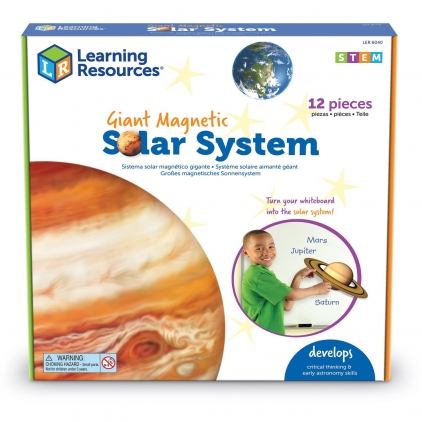 Jocuri logica, Montessori, STEM Sistem solar magnetic