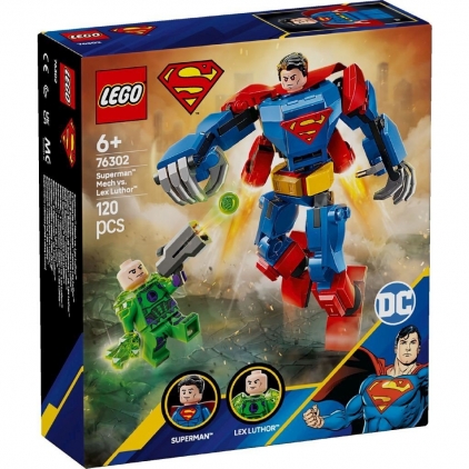 Disney Pixar Cars - masina cu telecomanda Lightning McQueen scara 1:24 Jada, varsta peste 4 ani LEGO DC - Superman: Robotul lui Superman vs Lex Luthor cod Lego 76302, varsta peste 6 ani