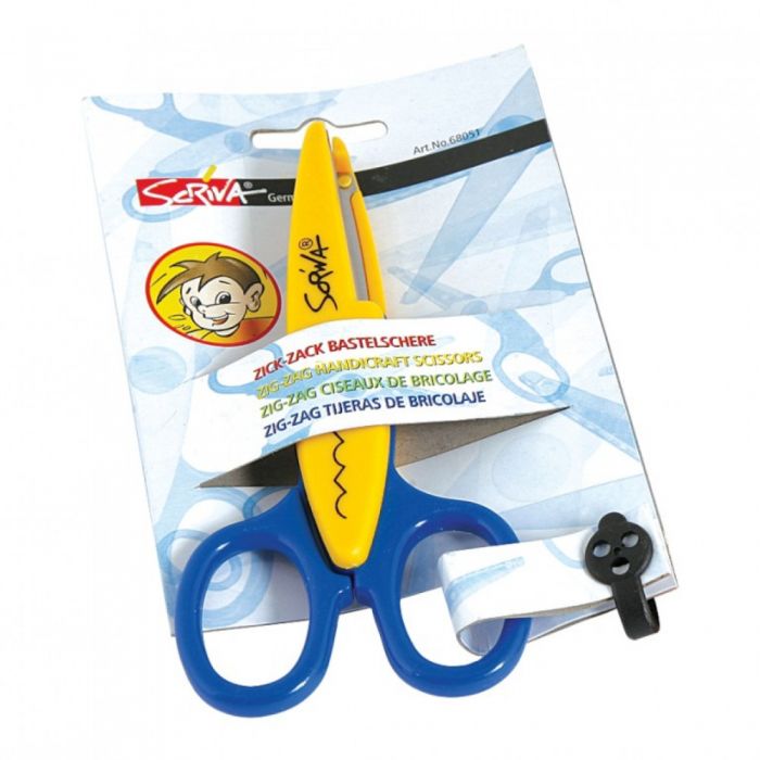 Rechizite scolare Foarfeca 13.5 cm zigzag