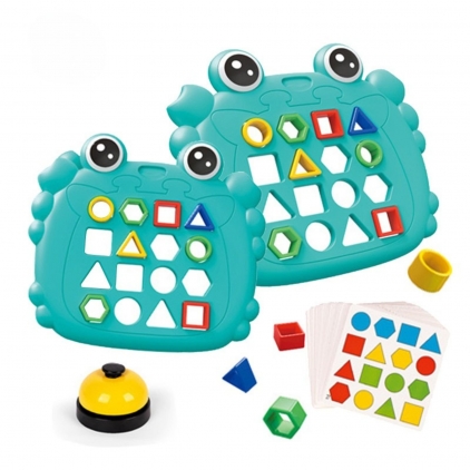 Jocuri strategie si indemanare Joc de Logica si Memorie cu Forme Geometrice, Rapiditate si Atentie, Copii 3 ani+