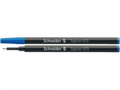 Liner 0.4 mm Schneider Topliner 911 reincarcabil albastru Rezervă 0.4 mm Schneider Topliner 970 albastru (pt roller Topball 811 / linerTopliner 911)