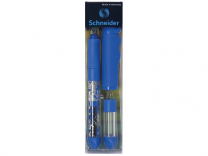  Stilou Base Kid Schneider stângaci bleu