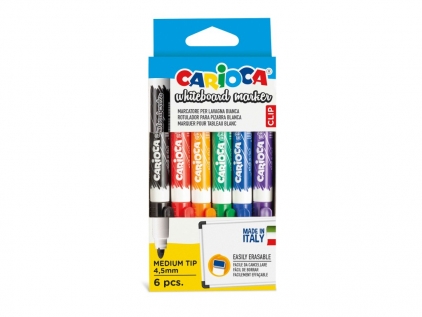 Markere tabla (whiteboard, flipchart) Marker whiteboard Carioca 6 buc/set