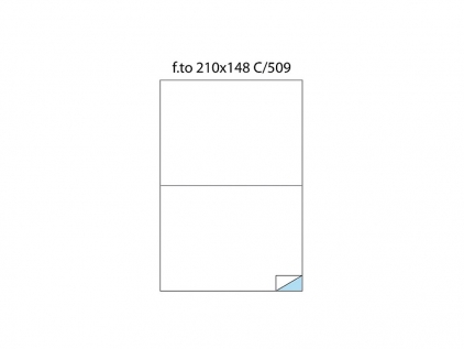 Etichete autocolante Etichete autocolante 210 x 148 mm 2/A4 100 coli/cutie Markin